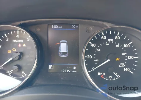 2018 Nissan Rogue Sv из США, поврежденный, VIN KNMAT2MV4JP525682